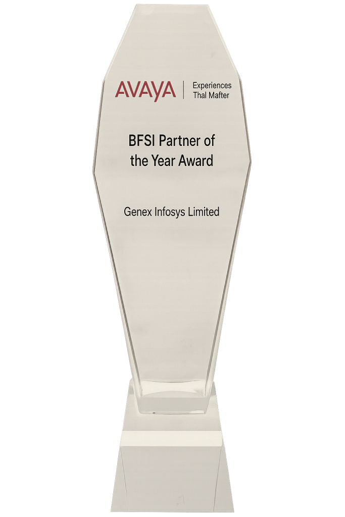 BFSI Partner of the year Award - AVAYA